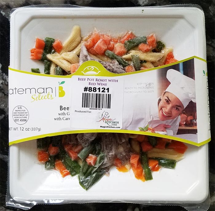 Click to enlarge Bateman Selects Meals on MagicKitchen Menu