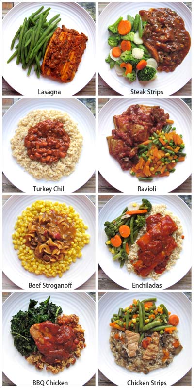 Click to Enlarge HMR Entree Review Prepared Senior Meals for Senior Meal Delivery