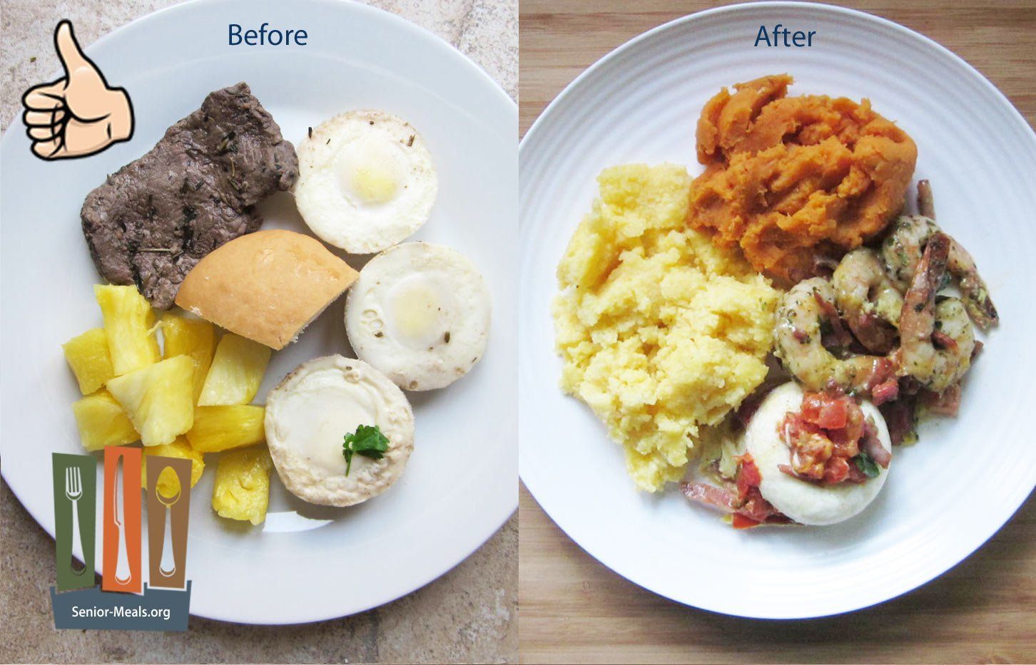 Shrimp and Egg Breakfast