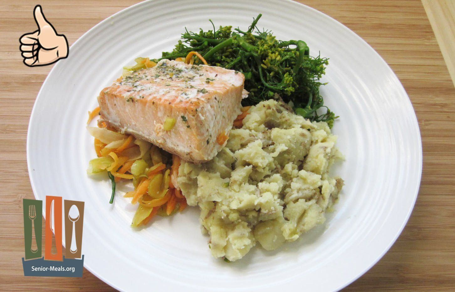 Poached Salmon