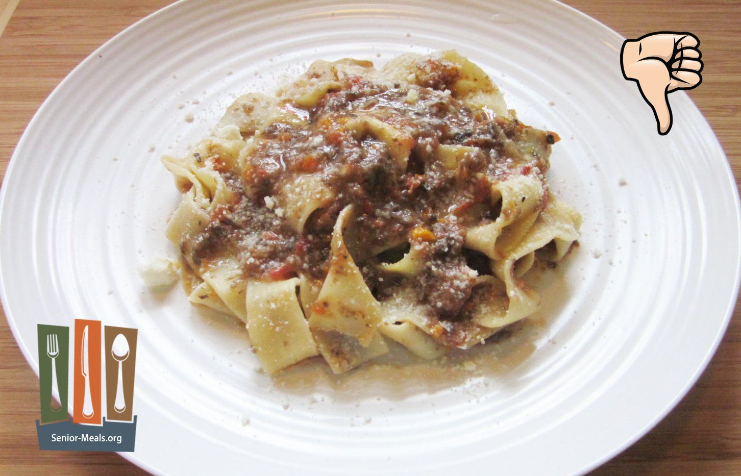 Mushroom Bolognese Pappardelle