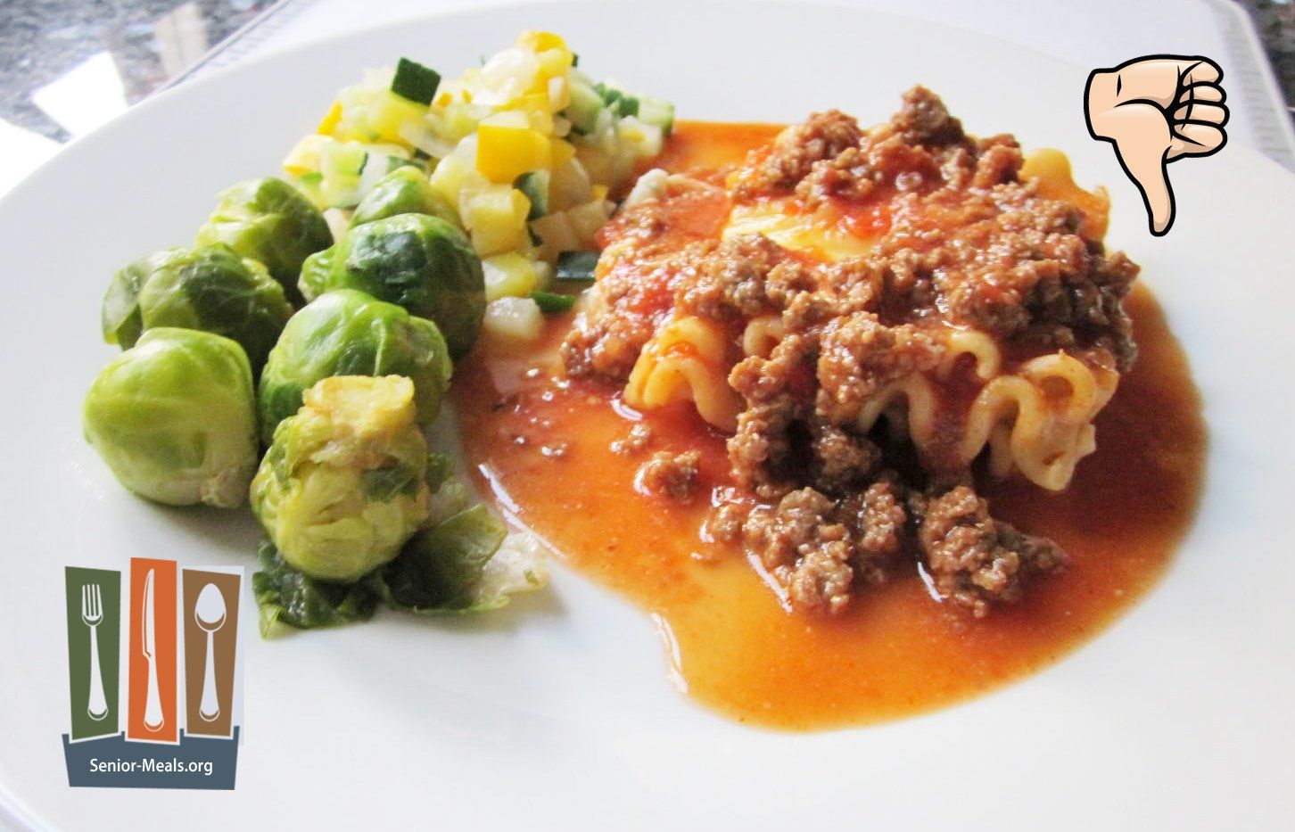 Click to Enlarge Meat Lasagna