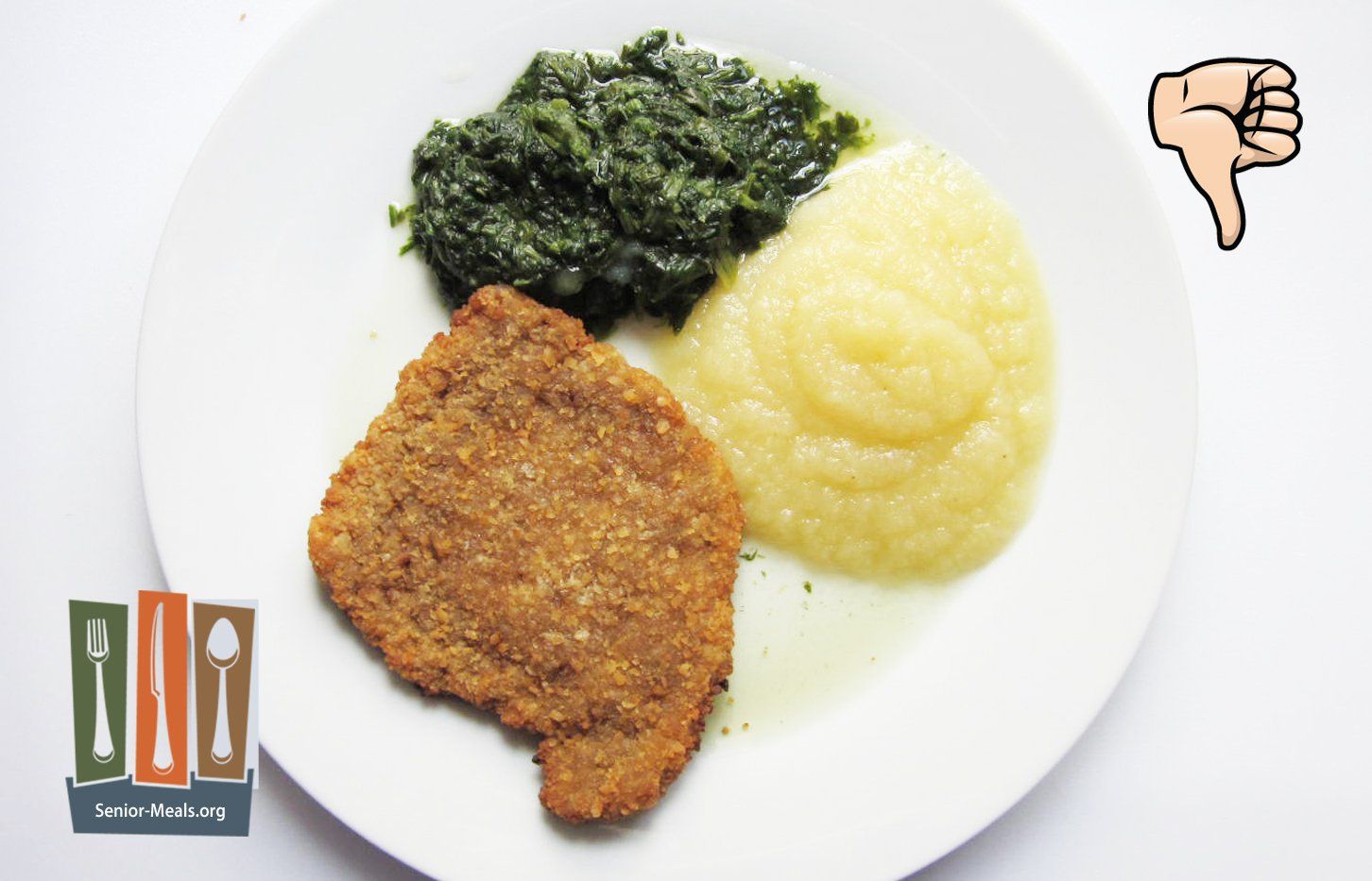 Click to Enlarge Breaded Pork Cutlet