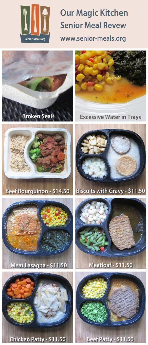 Click to Enlarge Magic Kitchen Senior Meal Review