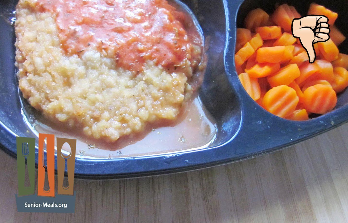 Water Damaged Veal Cutlet Parmesan