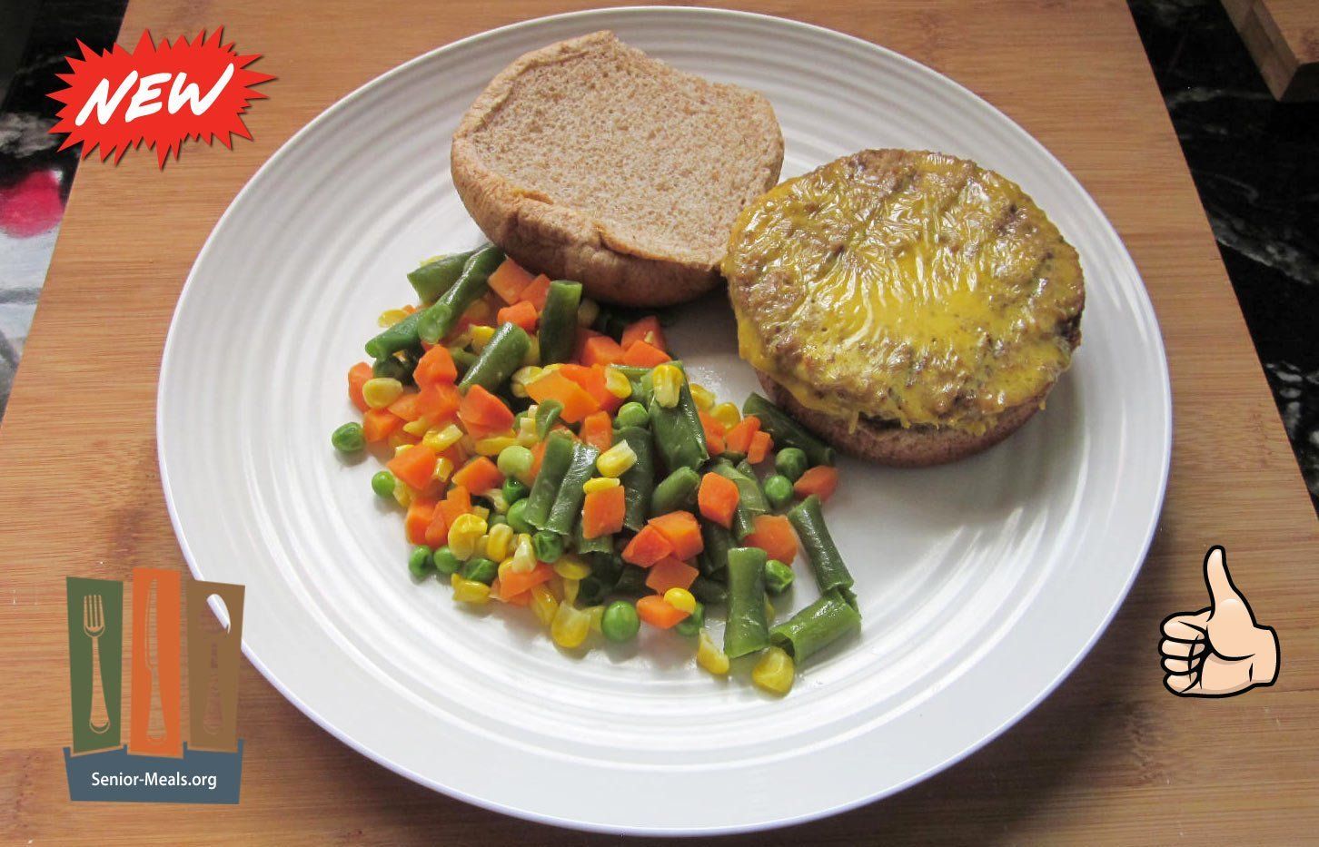 Cheeseburger - Reheated Perfectly, a Challenge for Most Meal Delivery Services
