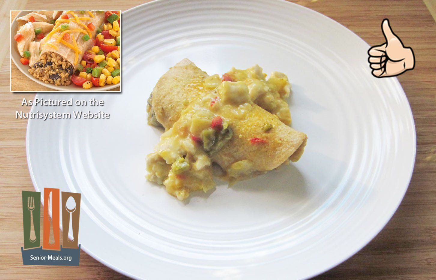 Black Bean Polenta Enchilada with White Meat Chicken