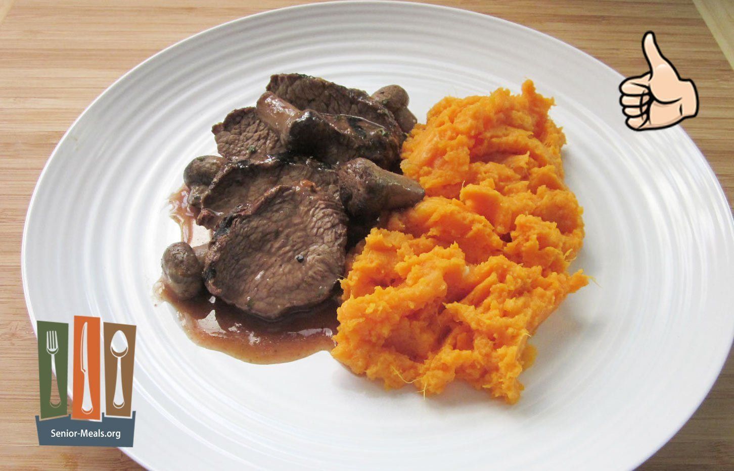 Oven-Roasted Beef Loin in a Rich Sherry Reduction