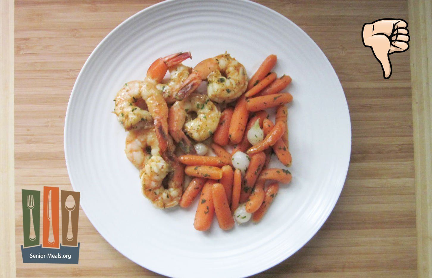 Pesto Shrimp and Carrots?