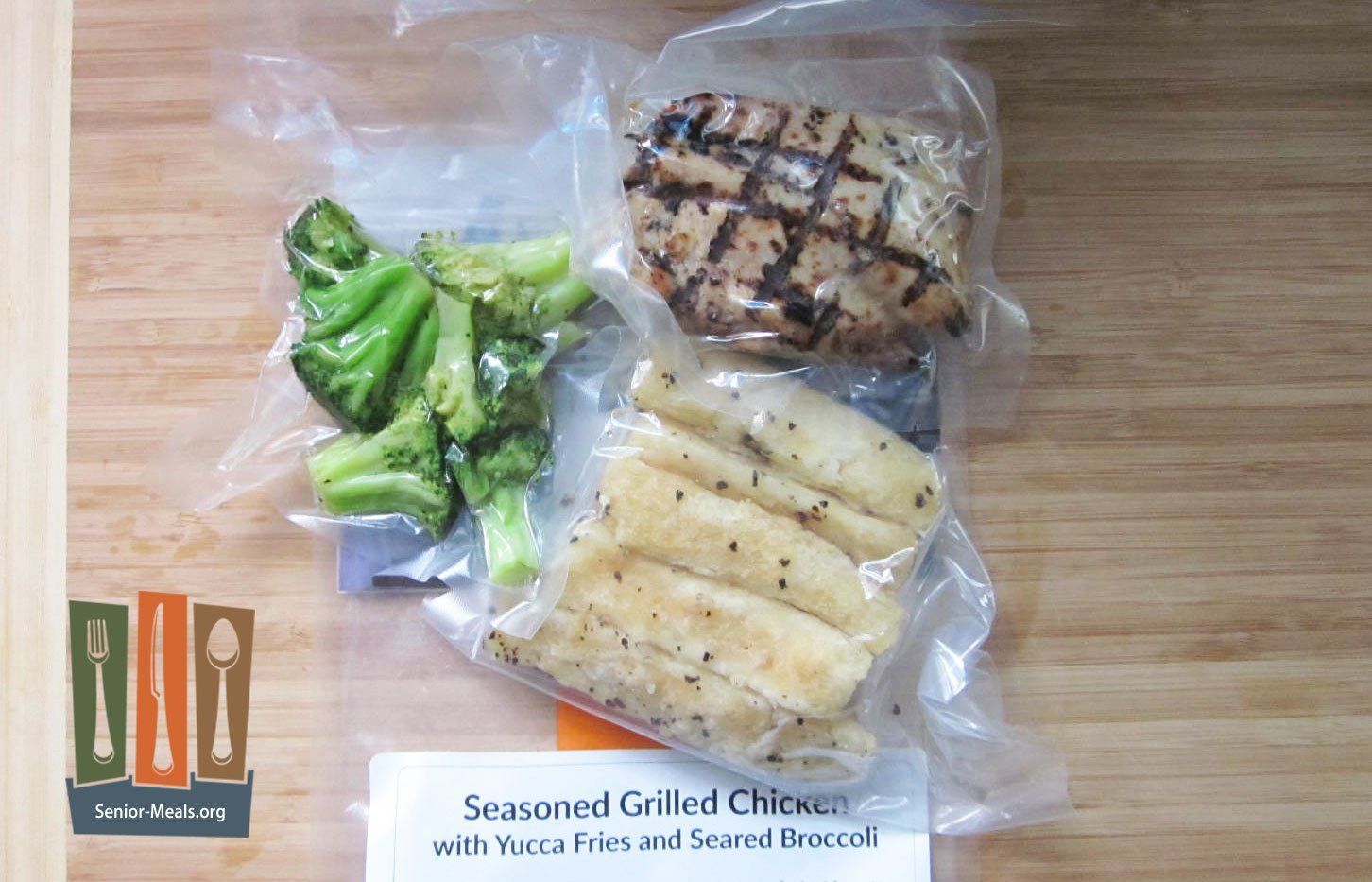 Each Meal Component Comes in its Own Microwave Bag