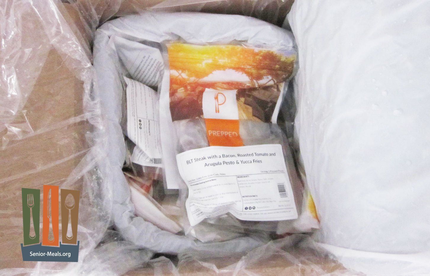 Meals Come in Bags, Not Single Serving Trays