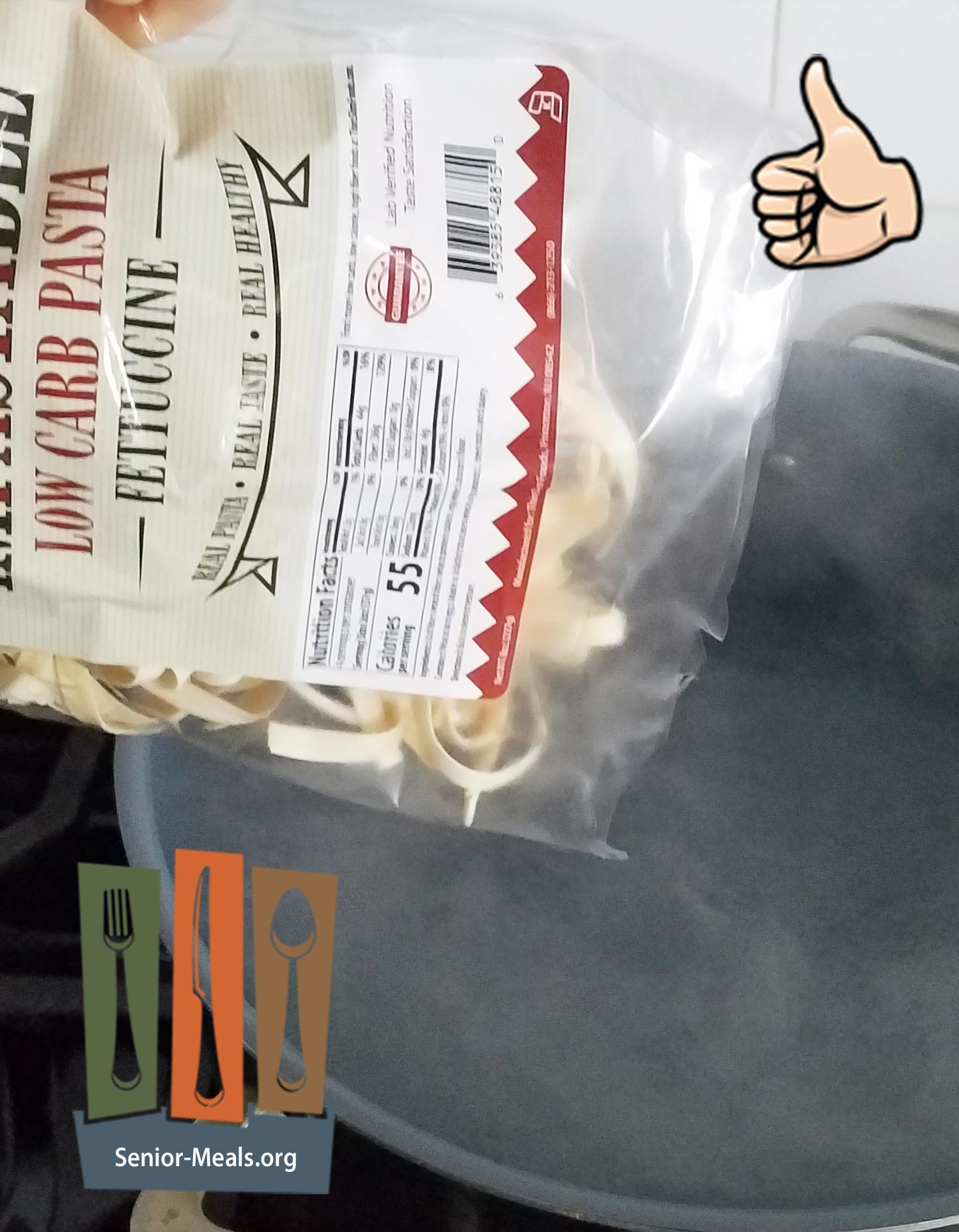 Low Carb Pasta - Takes a Little Longer to Cook.