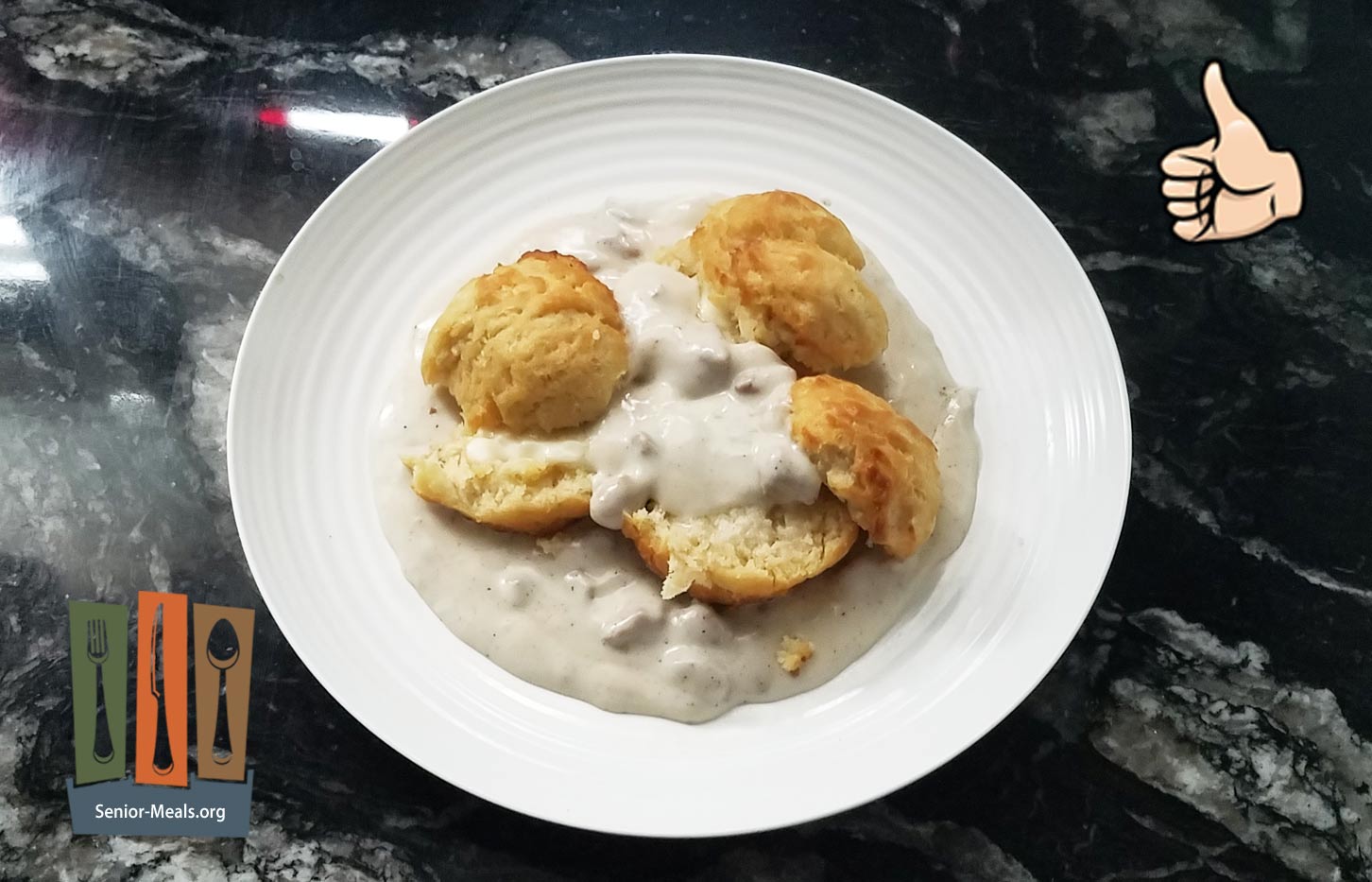 Low Carb Biscuits and Gravy