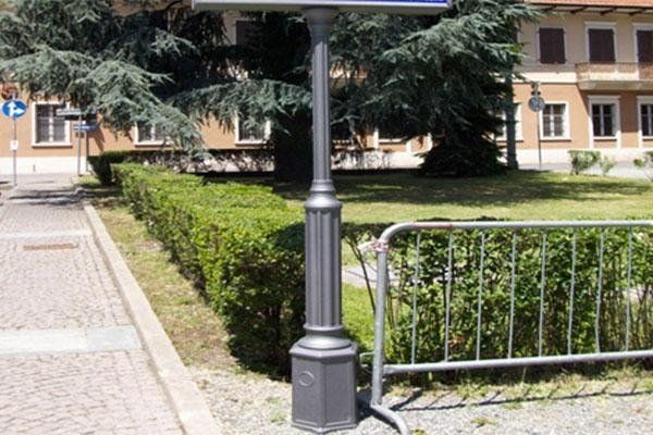 verniciatura lampioni