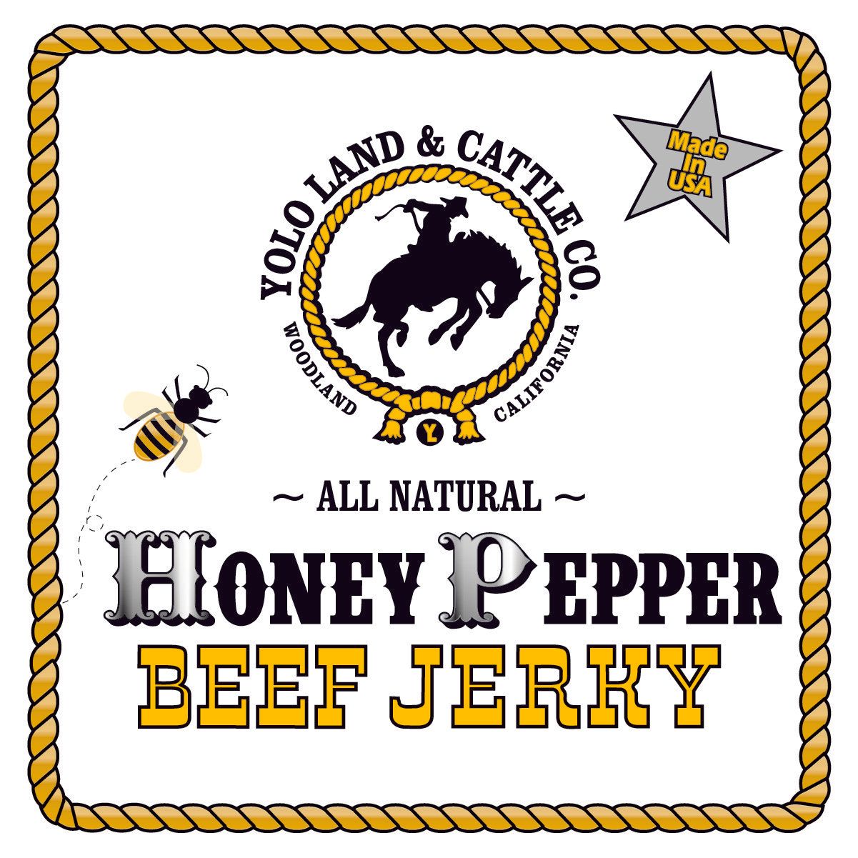 Honey Pepper Beef Jerky