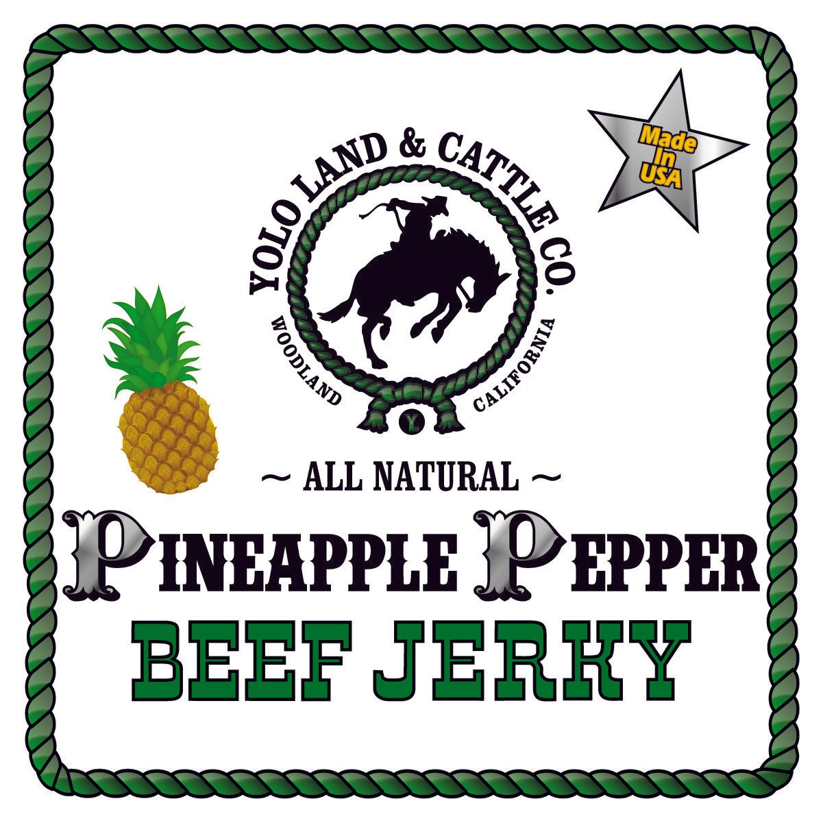 Pineapple Pepper Beef Jerky