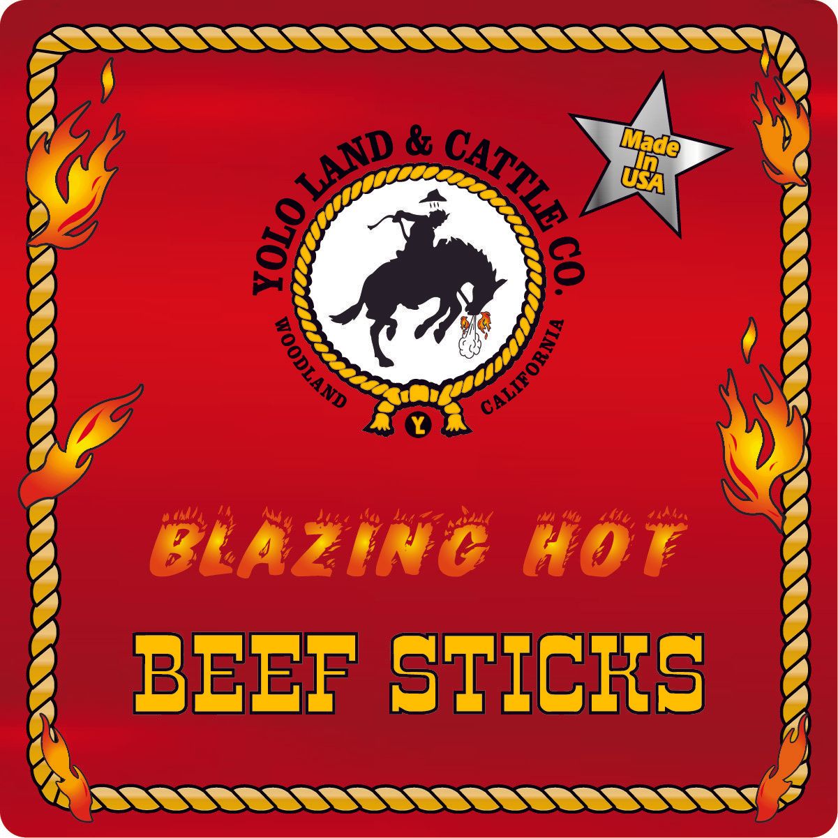 Blazing Hot Beef Sticks