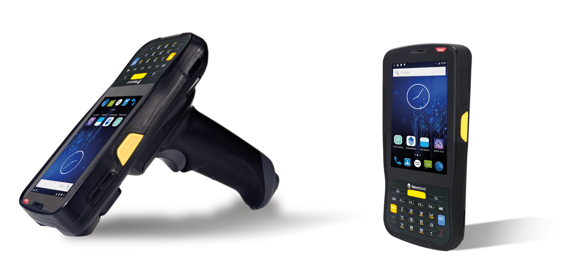 De pistoolgrip is ook leverbaar voor de MT90 barcode scanner met toetsenbord mobiele terminal PDA
