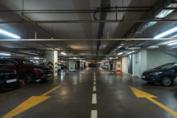 Segnaletica in parcheggio