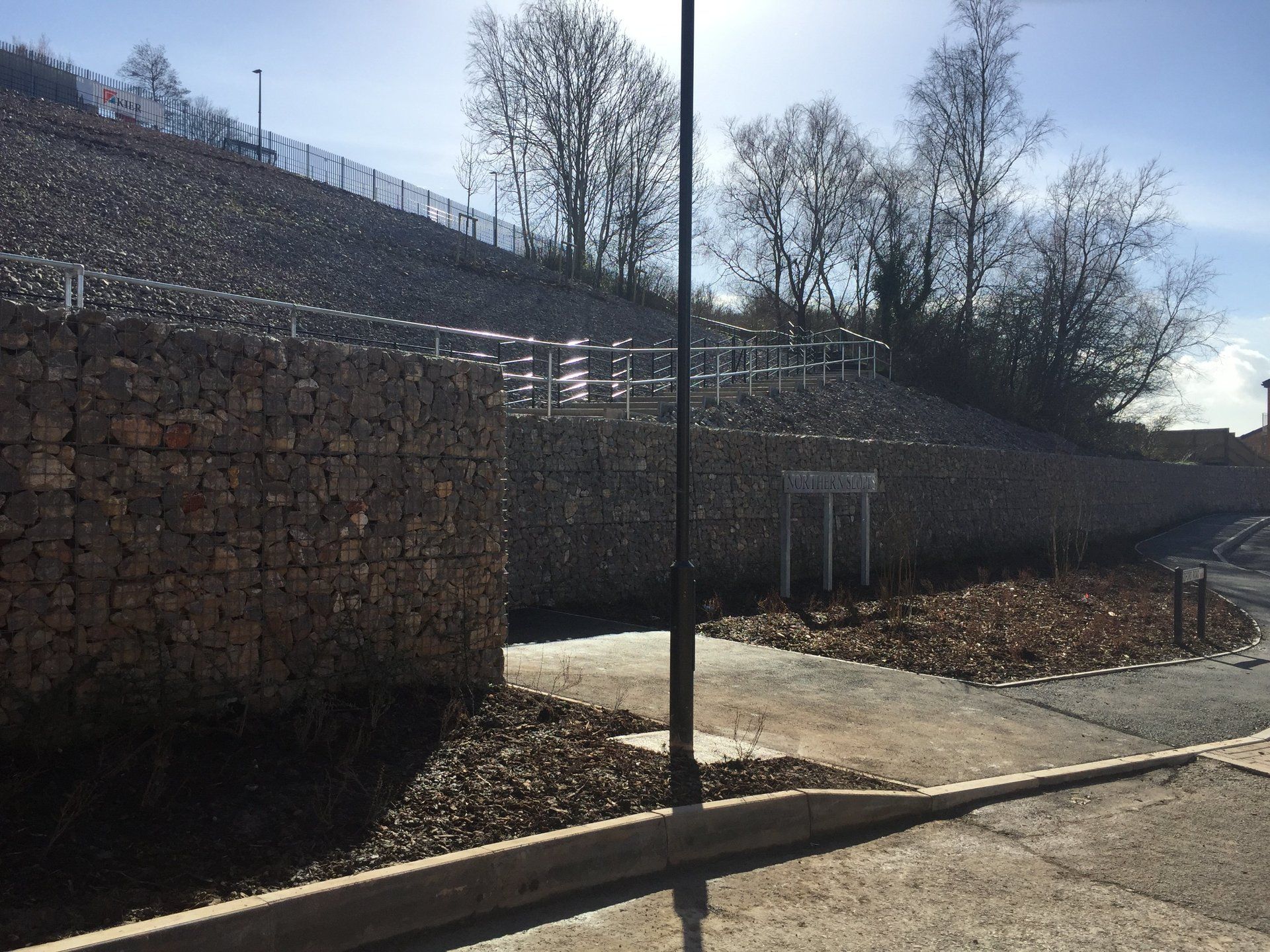 after completion of groundwork