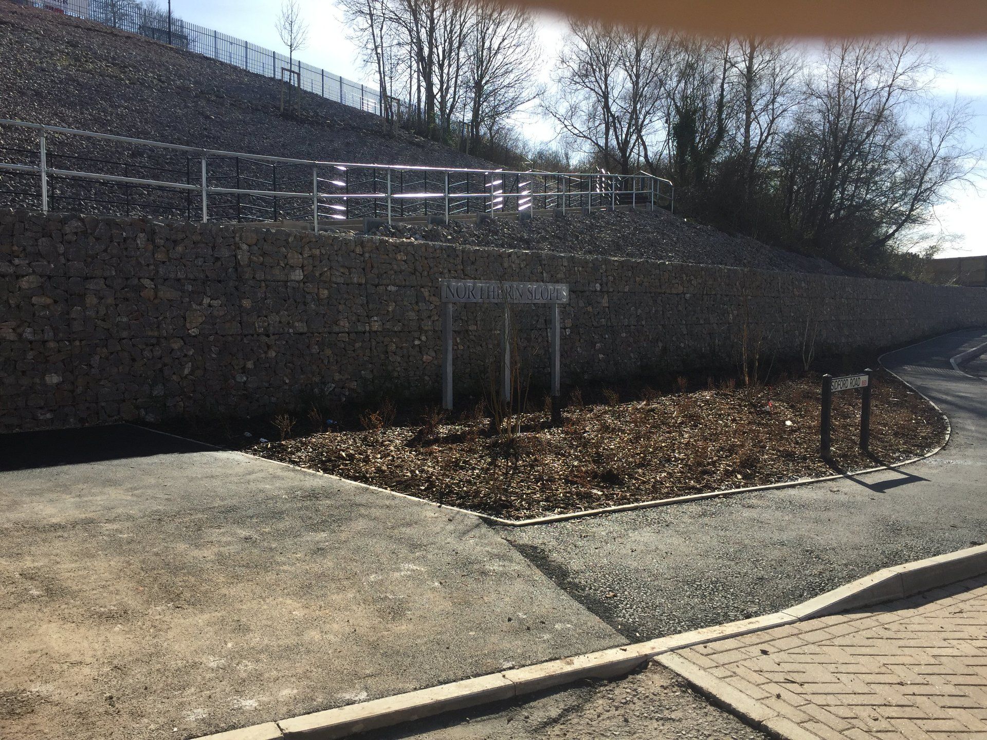 during completion of groundwork