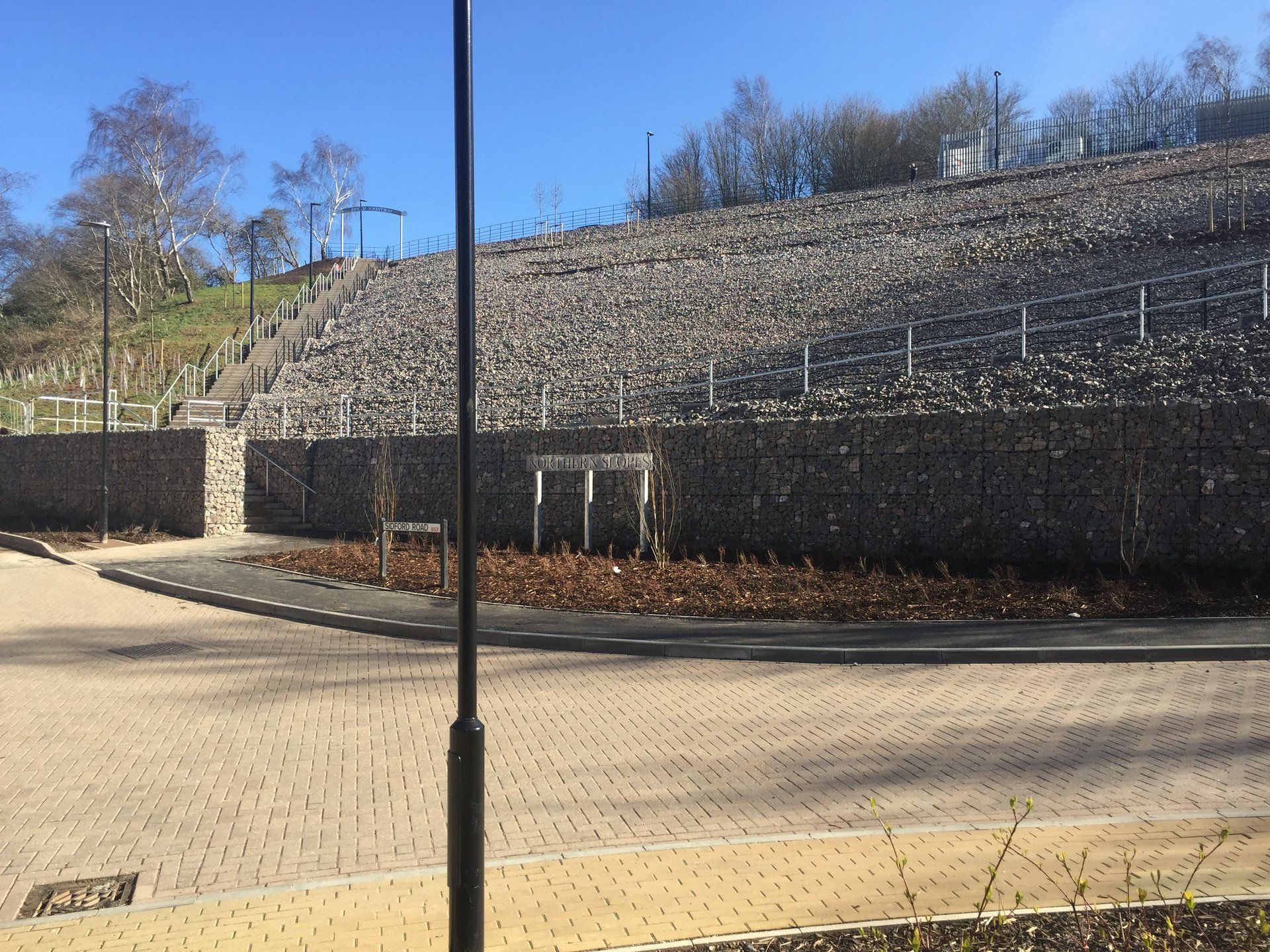 area after groundwork