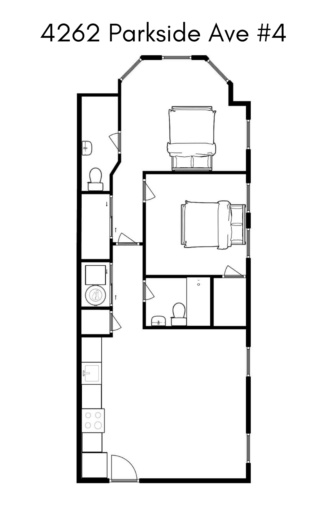 4262 Parkside Ave Apartment in West Philly
