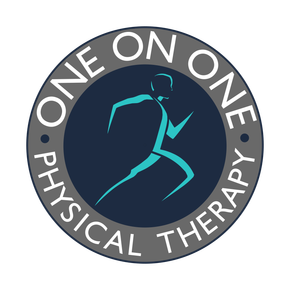 A logo for one on one physical therapy