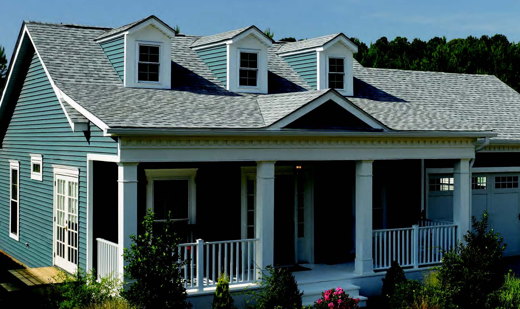 Home Roofing — Luxurious Two Story House in Canton, MI Home Roofing — Luxurious Two Story House in Canton, MI