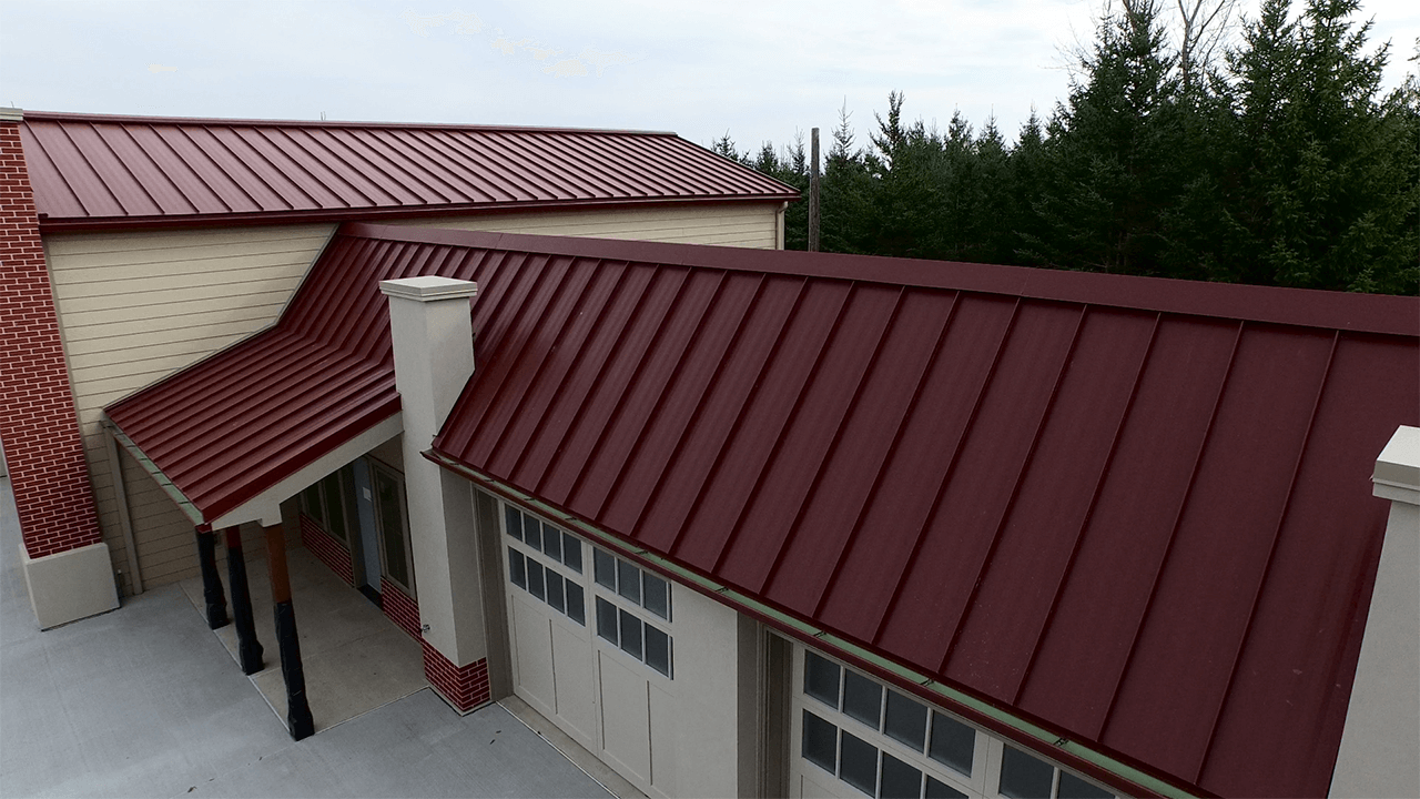 Roofing Repair — Red Roofs in Canton, MI Roofing Repair — Red Roofs in Canton, MI
