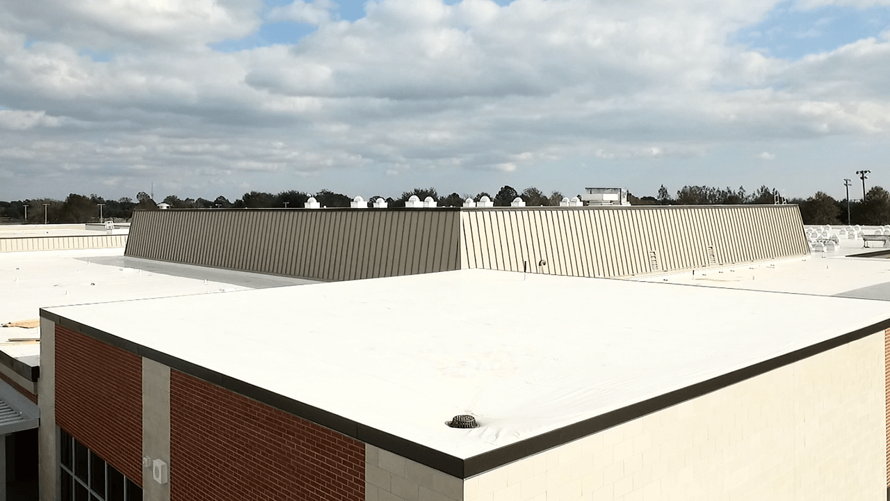 Commercial Roofing Repair — Flat Roof in A Building in Canton, MI Commercial Roofing Repair — Flat Roof in A Building in Canton, MI