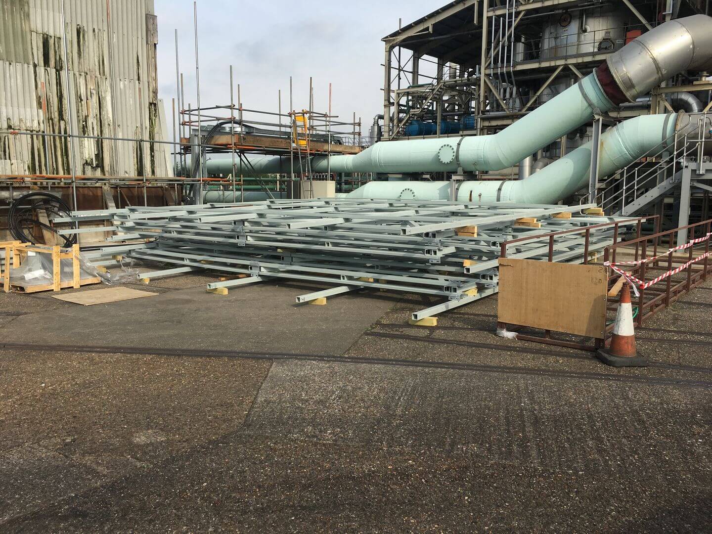 cooling tower walls