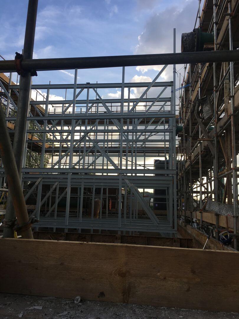 cooling tower - scaffolding 2