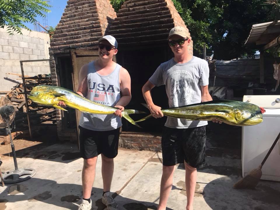 Fish with friends in Loreto