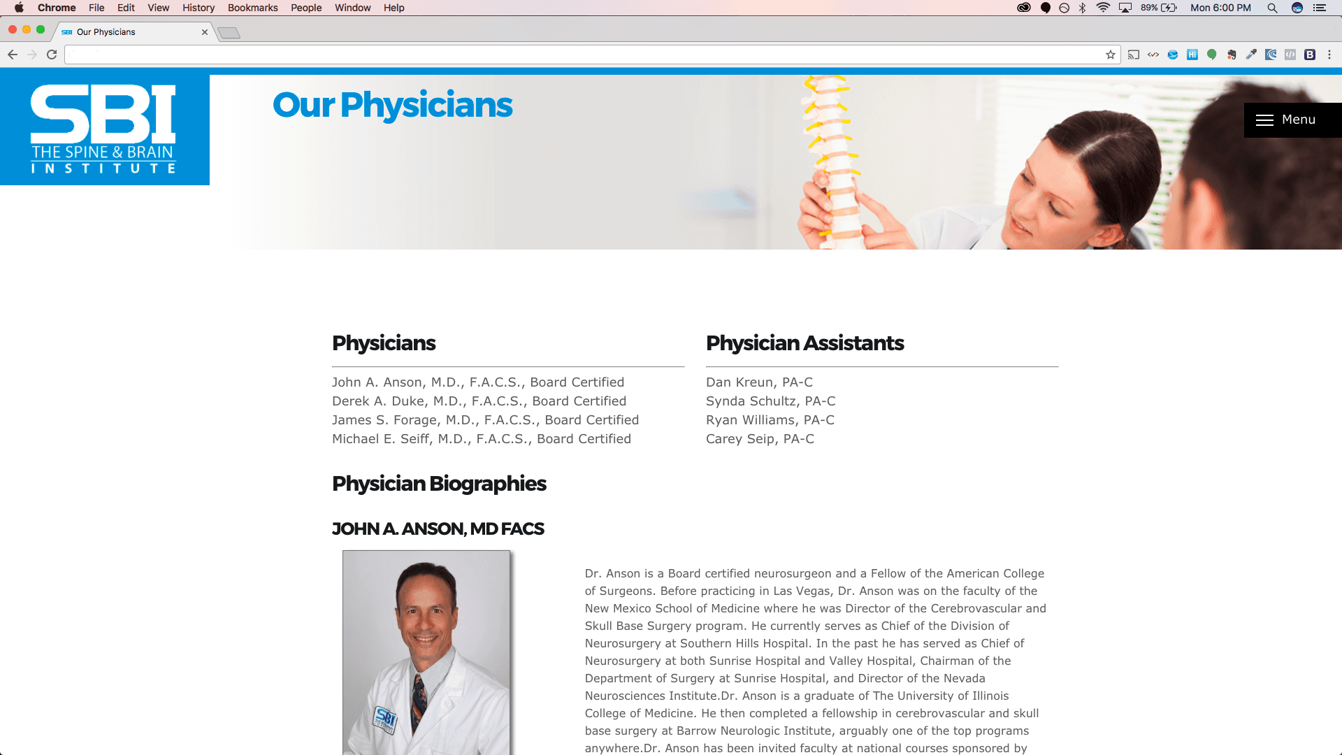 Best Medical Website Design - Doctor