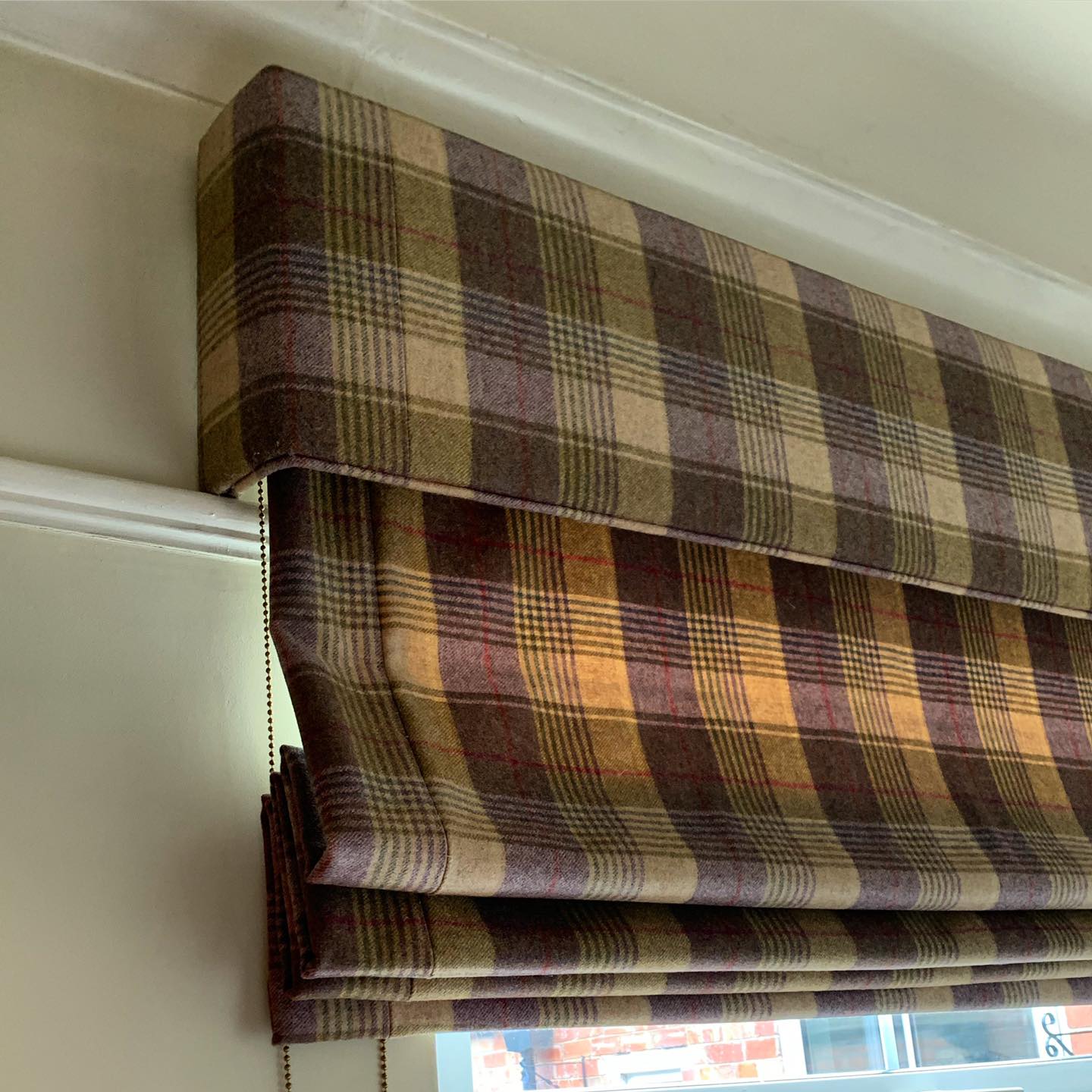 Checkered Window Blinds — Custom Blinds & Flooring in Caboolture, QLD