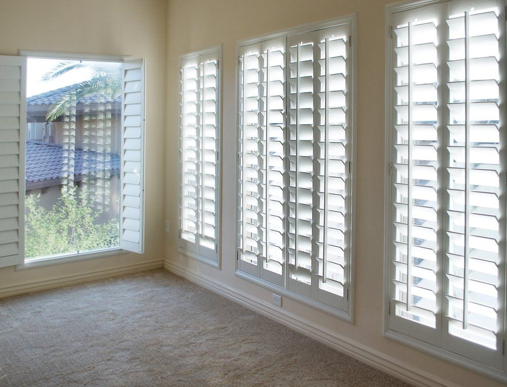 White Window Shutters