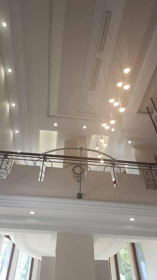 Illuminazione di  un palazzo