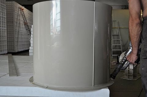 Custom Made Plastic Tank — Roxboro, NC — Premium Tanks & Stone
