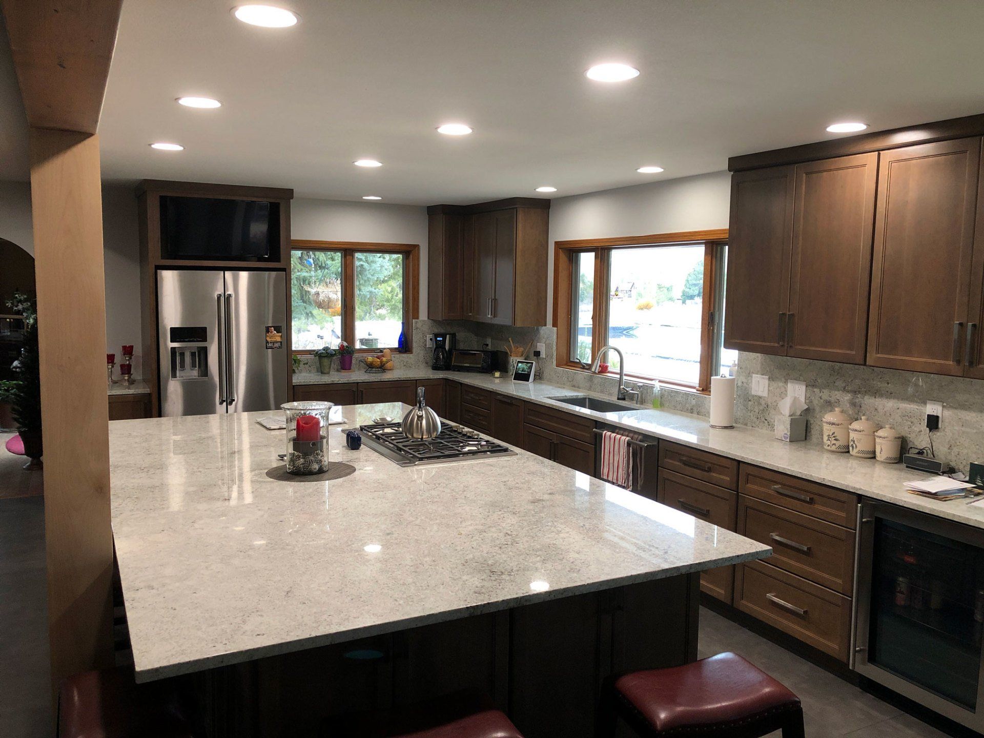 Elegant Laminated Kitchen Cabinet Design — Carson City, NV — The Top Shop