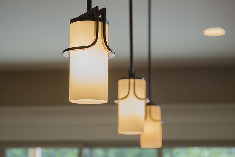 Custom Lights in Ceiling From Hansman Custom Homes