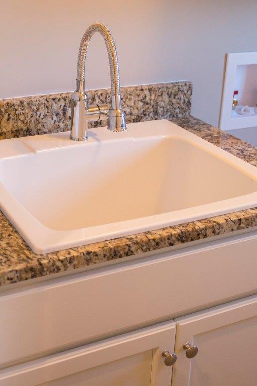 Cute Custom Sink by Hansman Custom Homes in Mid-MO