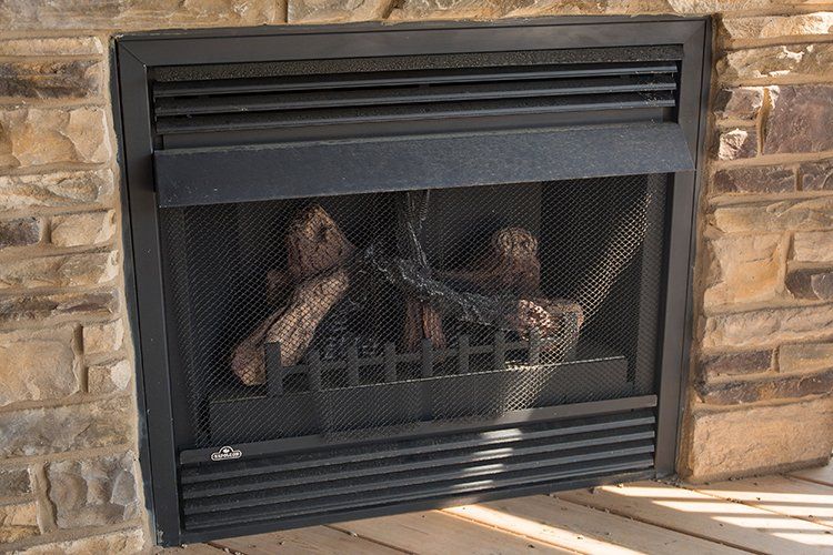 Long Lasting Fireplace Installed by Hansman Custom Homes in Mid-MO