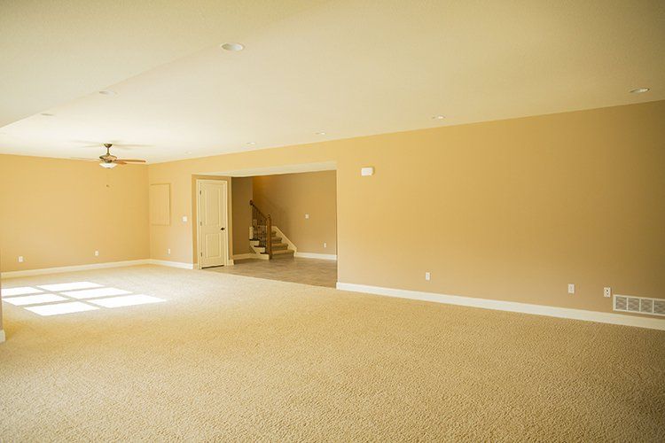 Downstairs Leading to Basement by Hansman Custom Homes in Mid-MO