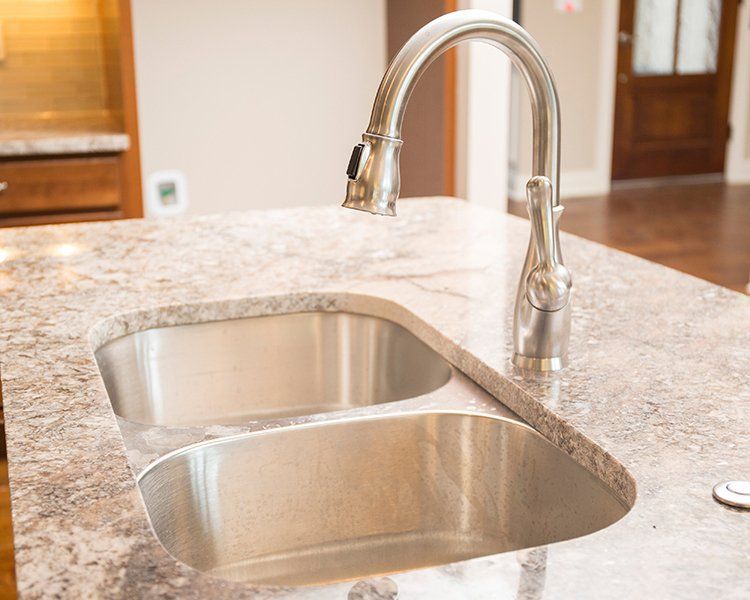 Stainless Steel Sink by Hansman Custom Homes in Mid-Missouri