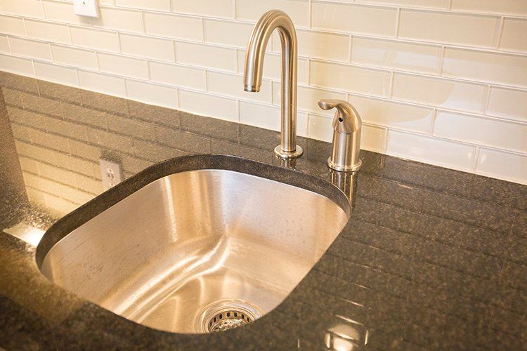 Small Sink for Wet Bar by Hansman Custom Homes in Mid-MO