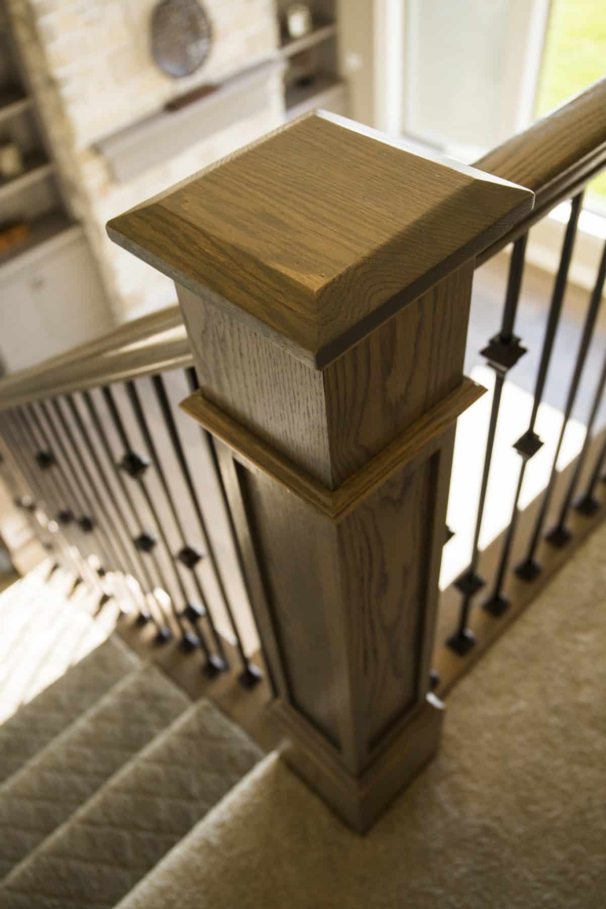 Details of Stairway by Hansman Custom Homes in Mid-MO