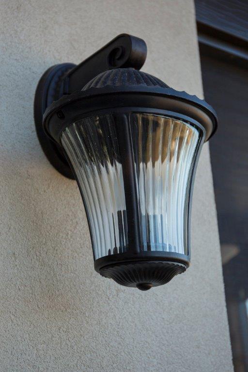 Outdoor Light for a Custom Home by Hansman Custom Homes