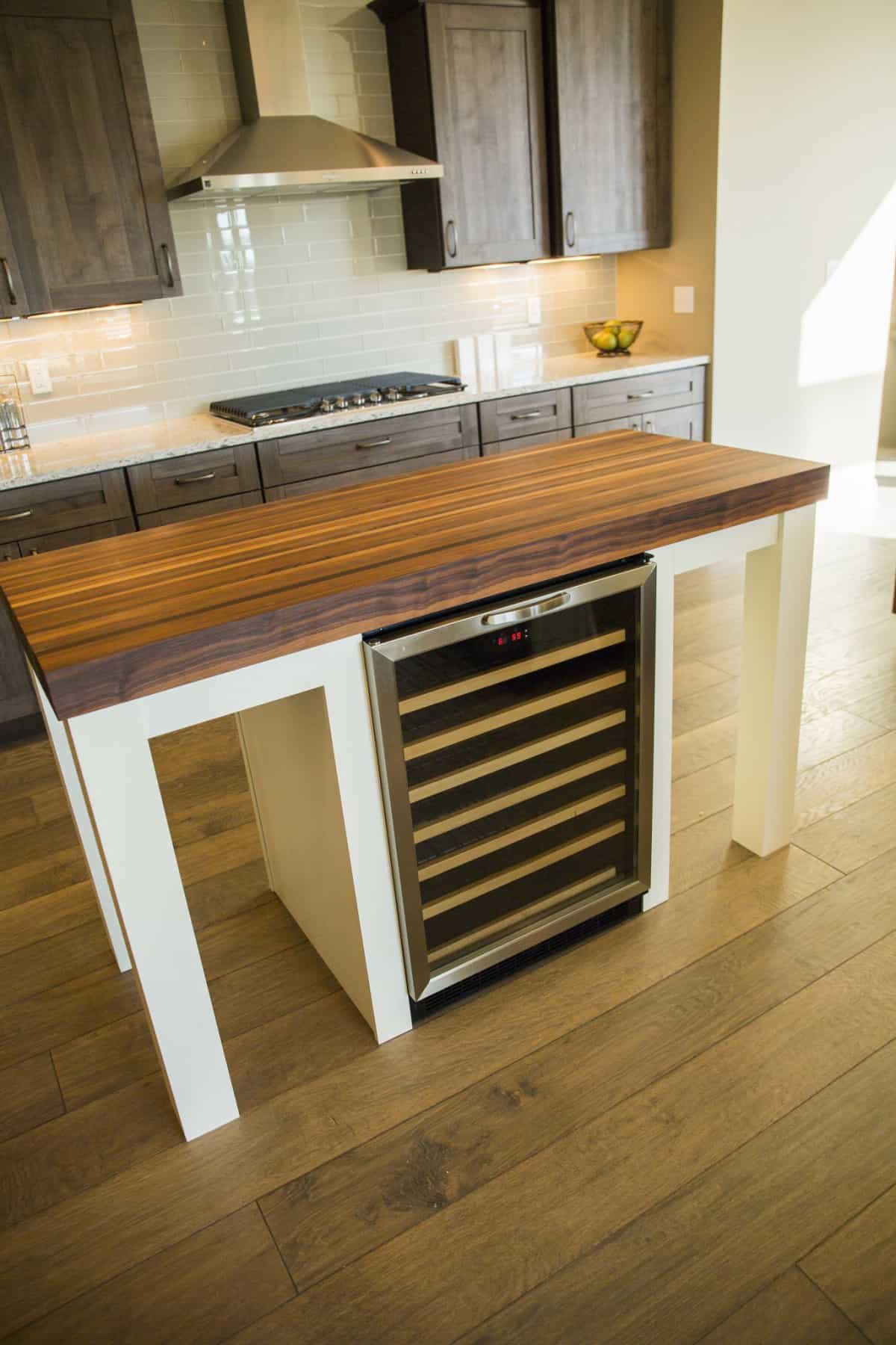 Kitchen Table With Heating  Oven Trays by Hansman Custom Homes in Mid-Missouri