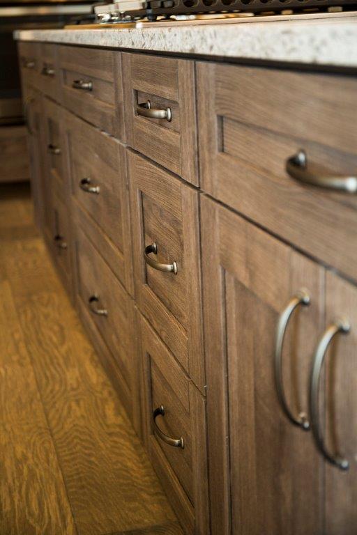 Closeup of Hansman Custom Cabinets